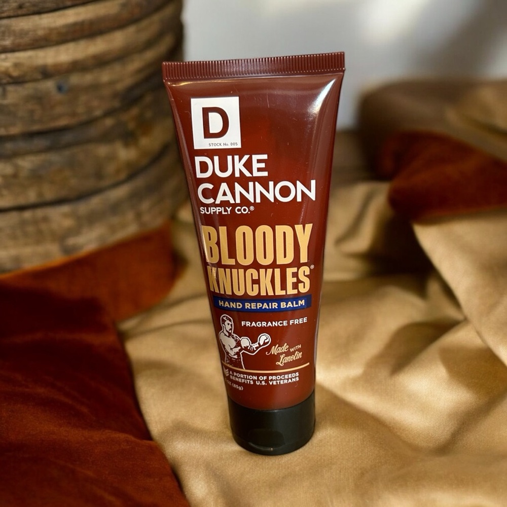 New Duke Cannon hand repair balm